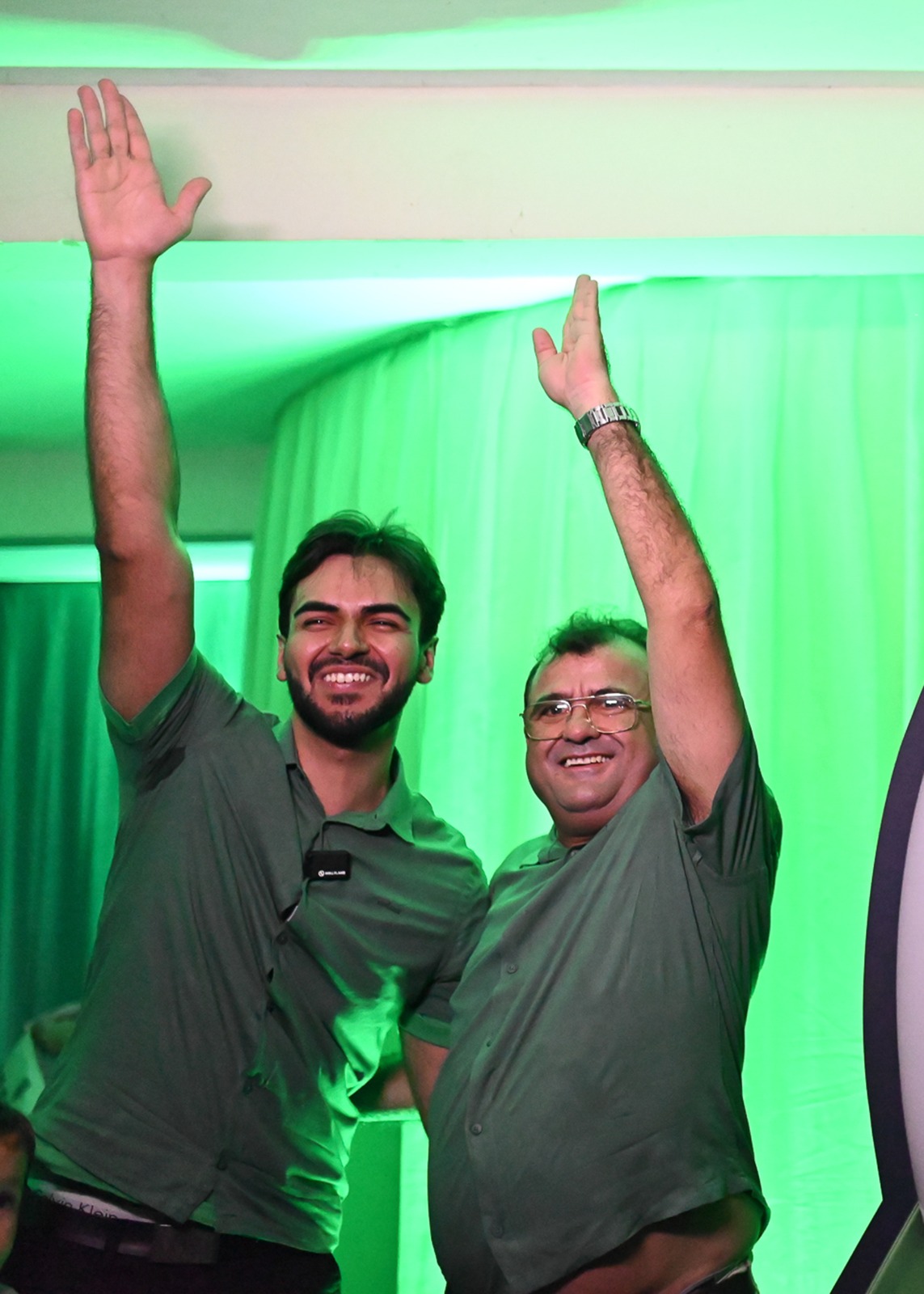 Vitor Campos empolga a  população de Riacho dos Cavalos, com sua humildade e seu discurso limpo,