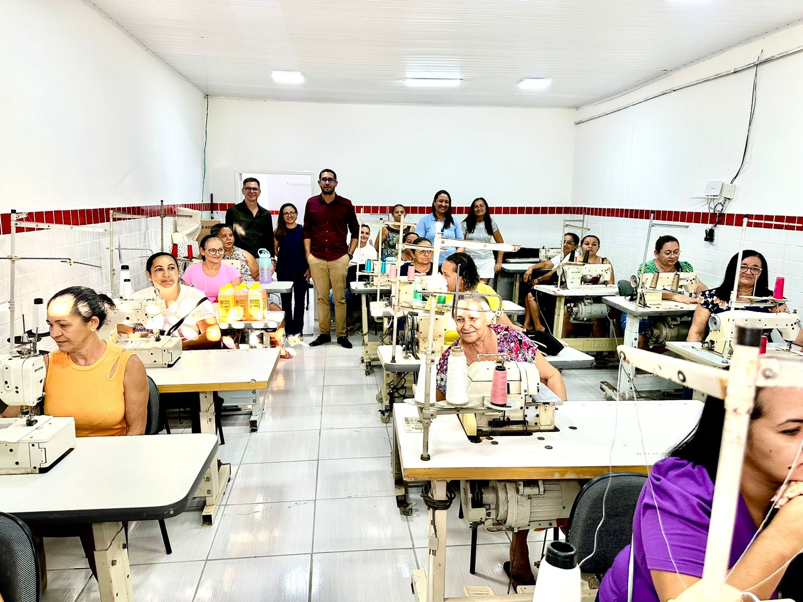 Prefeitura de Caldas Brandão, dá início a cursos profissionalizantes