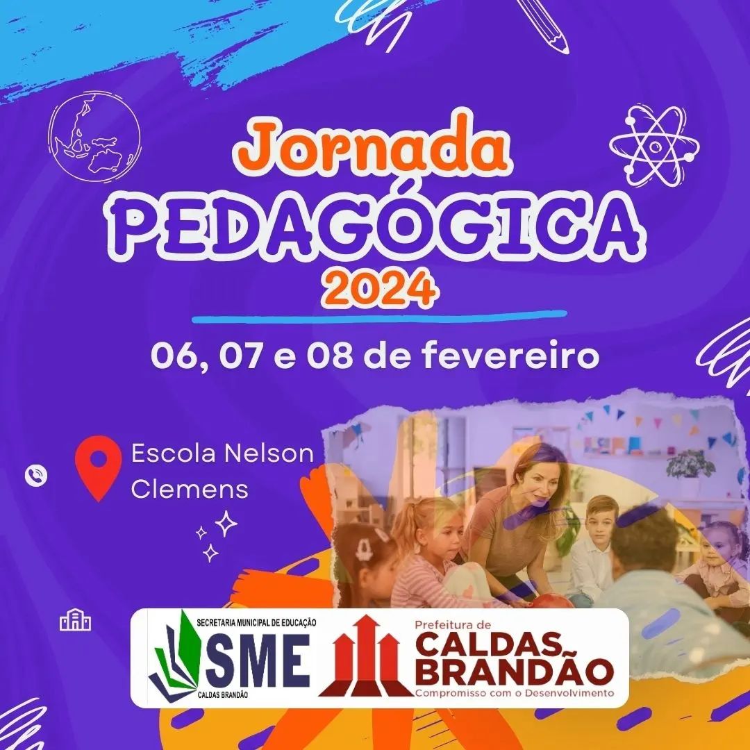 Secretaria Municipal de Educação de Caldas Brandão realizará mais uma Jornada pedagógica